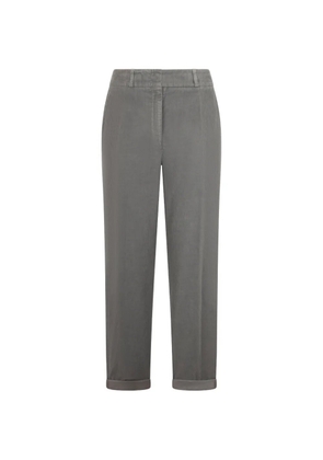 Peserico ribbed trousers - Grey