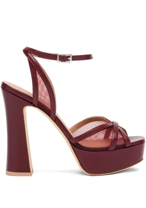 Malone Souliers 125mm Sylvie sandals - Red
