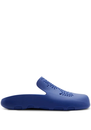 Burberry Stingray perforated slides - Blue