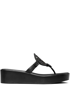 Tory Burch Miller wedge slides - Black
