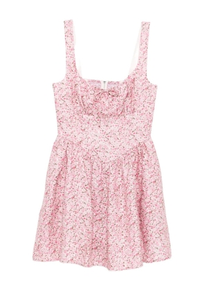 Reformation Daria linen dress - Pink