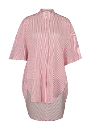 Stella McCartney striped silk shirt - Red