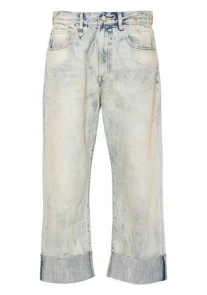 R13 cuffed boyfriend jeans - Blue