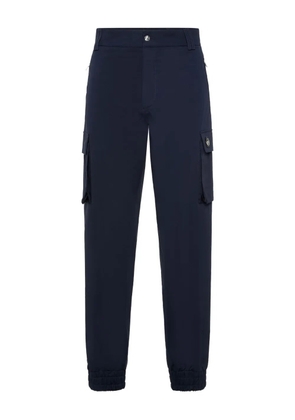 Philipp Plein basic cargo joggers - Blue