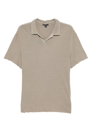 James Perse Slub polo top - Green