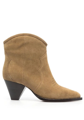 ISABEL MARANT Darizo cowboy boots - Neutrals