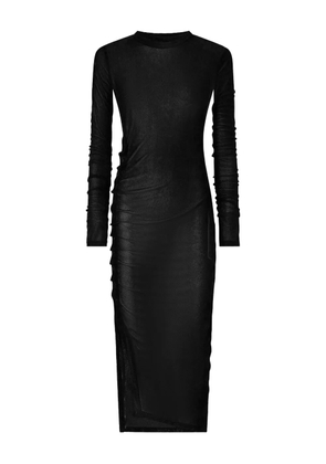 PINKO long-sleeve midi dress - Black