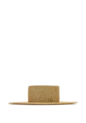 Ruslan Baginskiy metallic-finish hat - Gold