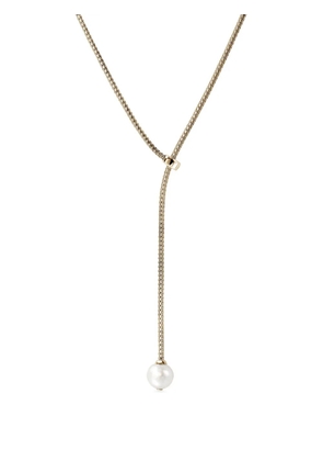 John Hardy 14kt yellow gold JH Essential pearl necklace