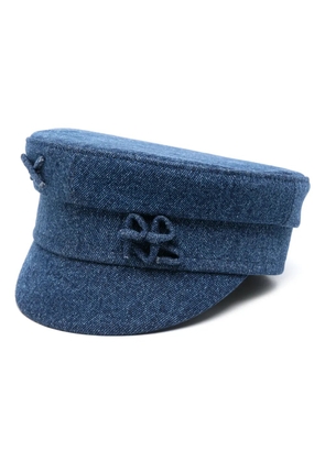 Ruslan Baginskiy denim baker boy cap - Blue