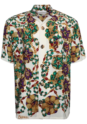 J. Logan Home The Maison Adelard silk shirt - White