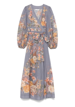 ZIMMERMANN Tallow maxi dress - Blue