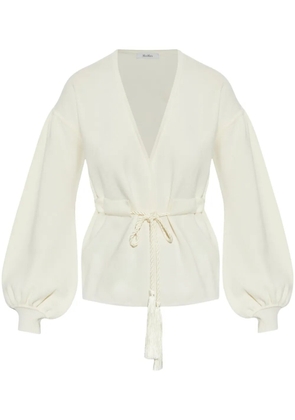 Max Mara wool blouse - White