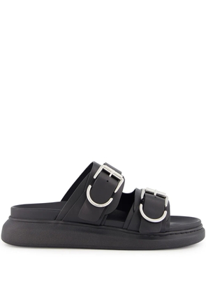 Alexander McQueen buckle-strap sandals - Black