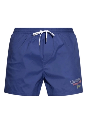 DSQUARED2 Summer Lovers swim shorts - Blue