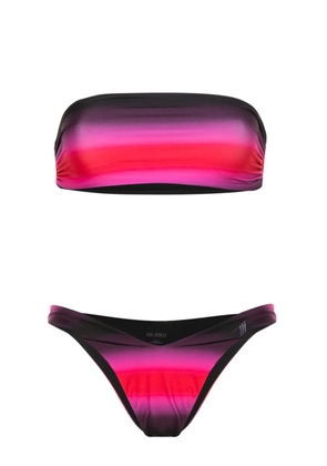 The Attico gradient-effect bikini - Black