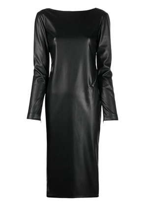 TOM FORD zip-detail open back dress - Black