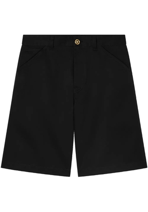 Versace gabardine cargo shorts - Black
