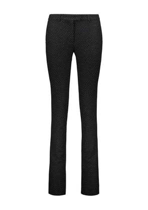 ETRO polka-dot skinny trousers - Black
