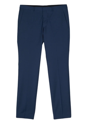 HUGO pressed-crease tapered trousers - Blue