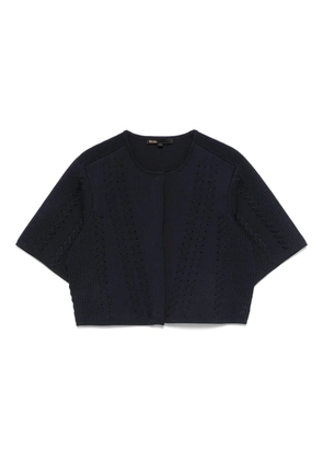 Maje cropped cardigan - Blue