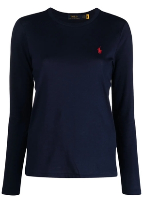Polo Ralph Lauren Polo Pony long-sleeved T-shirt - Blue