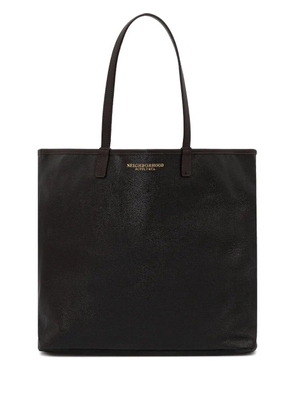 Neighborhood leather tote bag - Black
