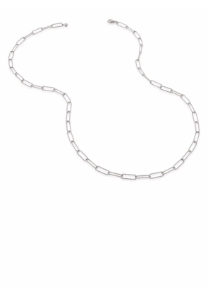 Monica Vinader Alta textured chain necklace - Silver