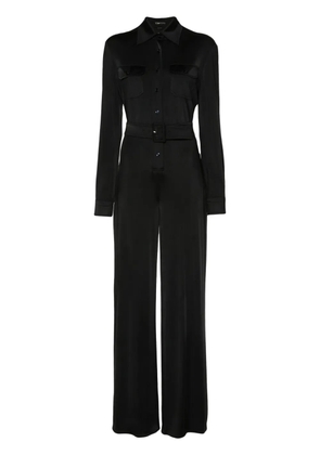 TOM FORD straight-leg jersey jumpsuit - Black