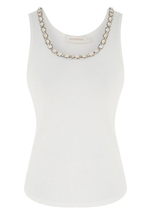 ZIMMERMANN Illuminate tank top - White