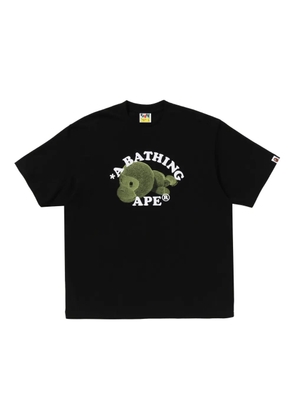 A BATHING APE® logo-print T-shirt - Black