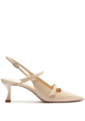 Alexandre Birman Tita 60mm slingback pumps - Neutrals