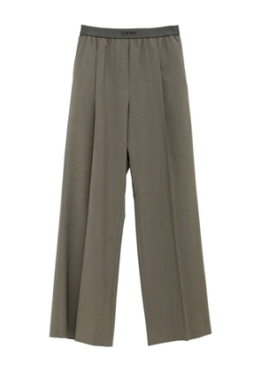 LOEWE high-waisted trousers - Green