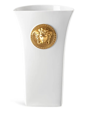 Versace Medusa Madness large vase - White