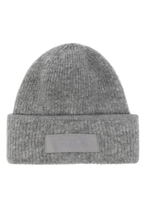 Jacquemus Le Bonnet Gros Grain beanie - Grey