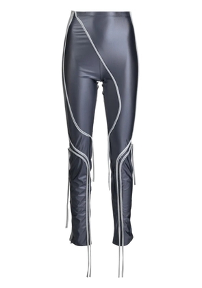 Ottolinger Knit Strap high-waisted leggings - Grey