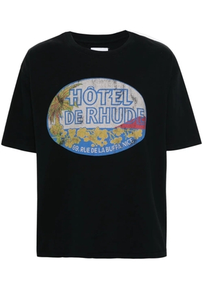 RHUDE Dimora cotton T-shirt - Black