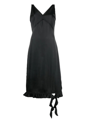 REMAIN V-neck sleeveless maxi dress - Black