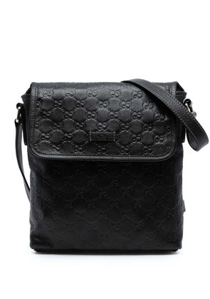 Gucci Pre-Owned 2016-2025 Guccissima crossbody bag - Black