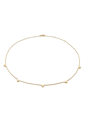 Monica Vinader heart-detail chain necklace - Gold