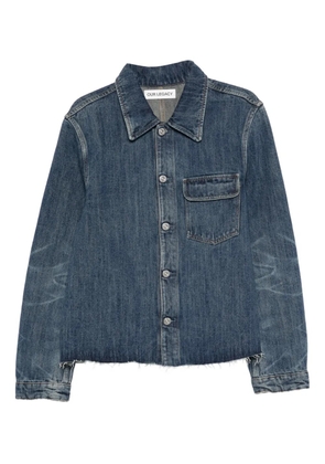 OUR LEGACY pocket denim jacket - Blue