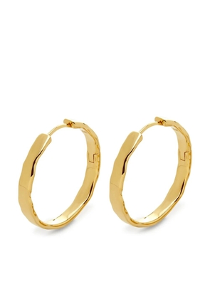 Monica Vinader medium Siren Muse hoop earrings - Gold