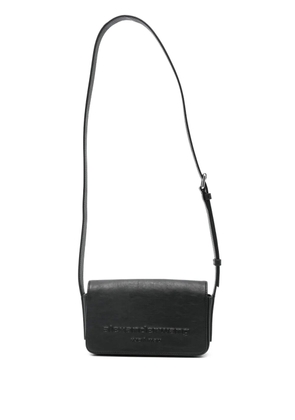 Alexander Wang embossed-logo cross body bag - Black