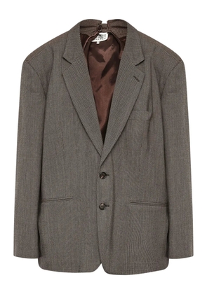 MM6 Maison Margiela single-breasted blazer - Grey
