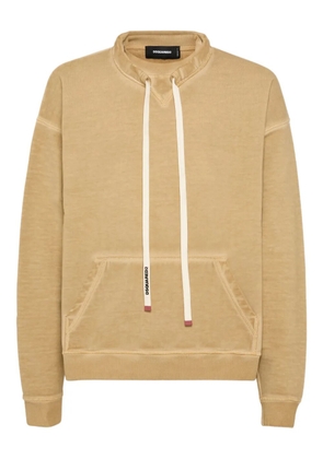 DSQUARED2 drawstring sweatshirt - Neutrals