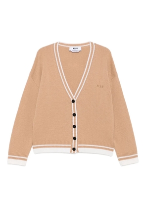 MSGM V-neck cardigan - Neutrals