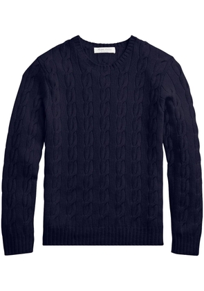 Ralph Lauren Purple Label cable-knit cashmere sweater - Blue