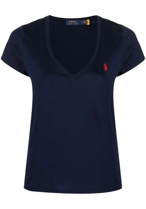 Polo Ralph Lauren Polo Pony V-neck T-shirt - Blue