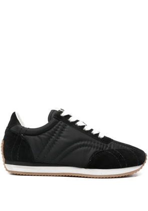 TOTEME padded lace-up sneakers - Black