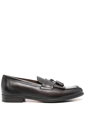 Doucal's tassel-detailed loafers - Brown